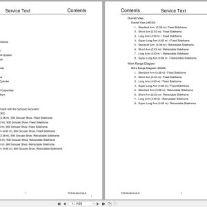 Link Belt Excavator 460X2 Shop Manual Hydraulic And Electrical Schematic (1)