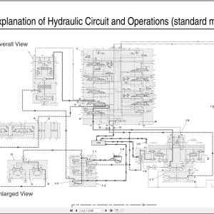 Link Belt Excavator 460X2 Shop Manual Hydraulic And Electrical Schematic (3)