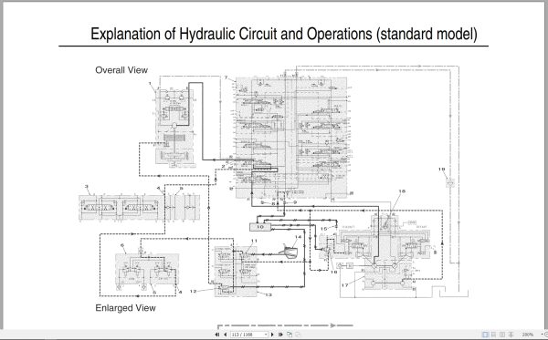 Link Belt Excavator 460X2 Shop Manual Hydraulic And Electrical Schematic (3)