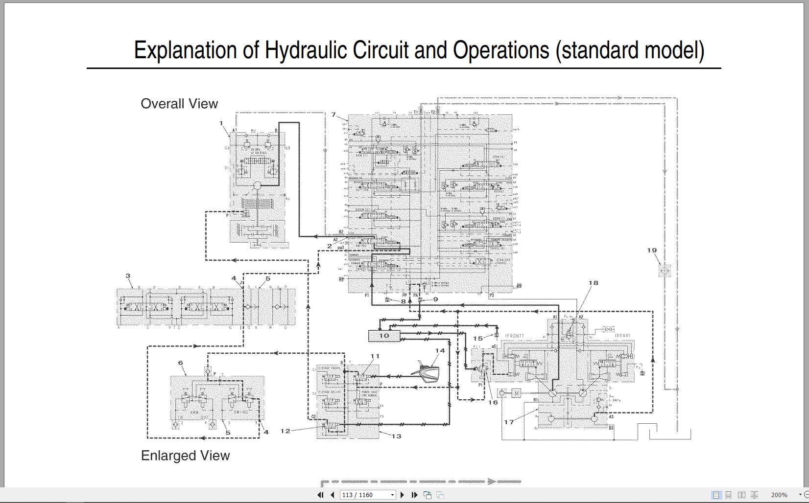 Link Belt Excavator 460X2 Shop Manual Hydraulic And Electrical Schematic (3)