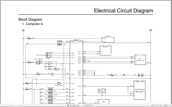 Link Belt Excavator 460X2 Shop Manual Hydraulic And Electrical Schematic (4)