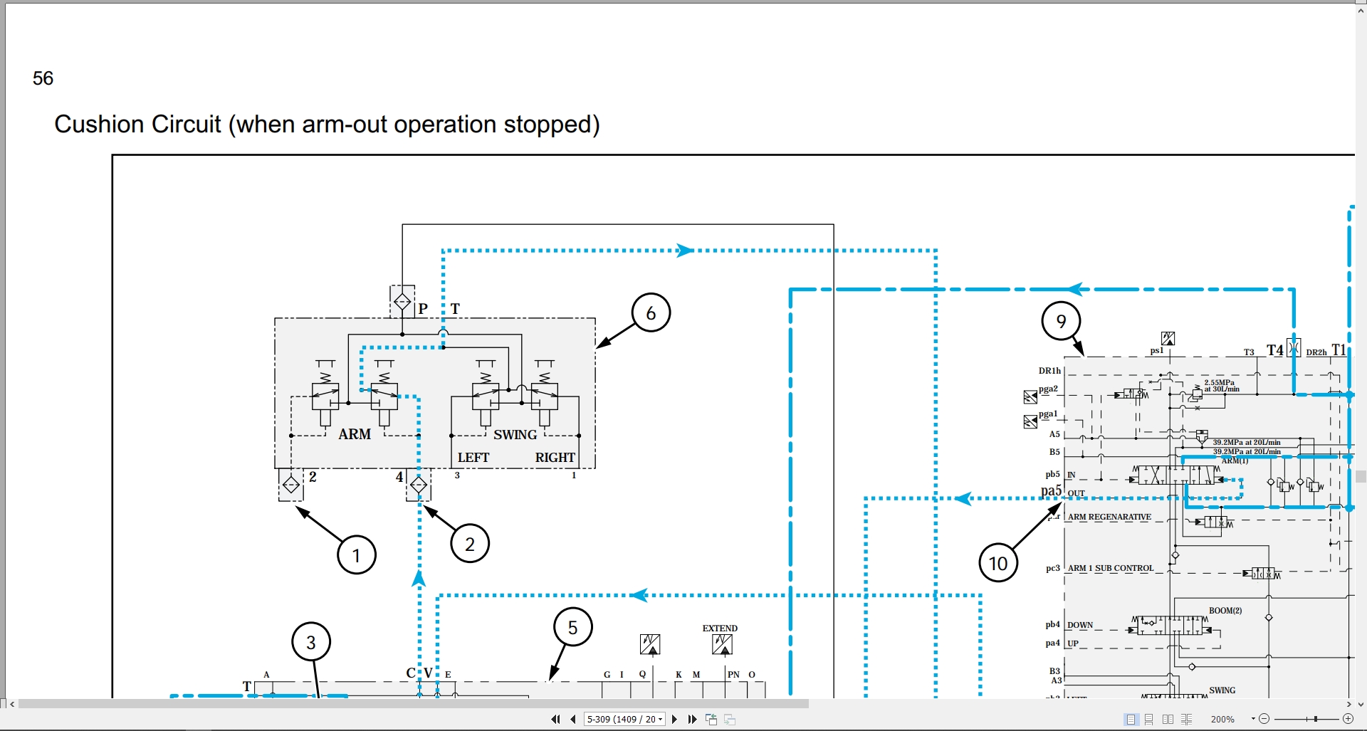 Link Belt Excavator 4640RB 4640TL Service Manual WLSM3507TL 03LX (4)