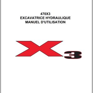 Link Belt Excavator 470X3 Operator Manual 470X3 OM LXG 00 FR 2011 FR (1)
