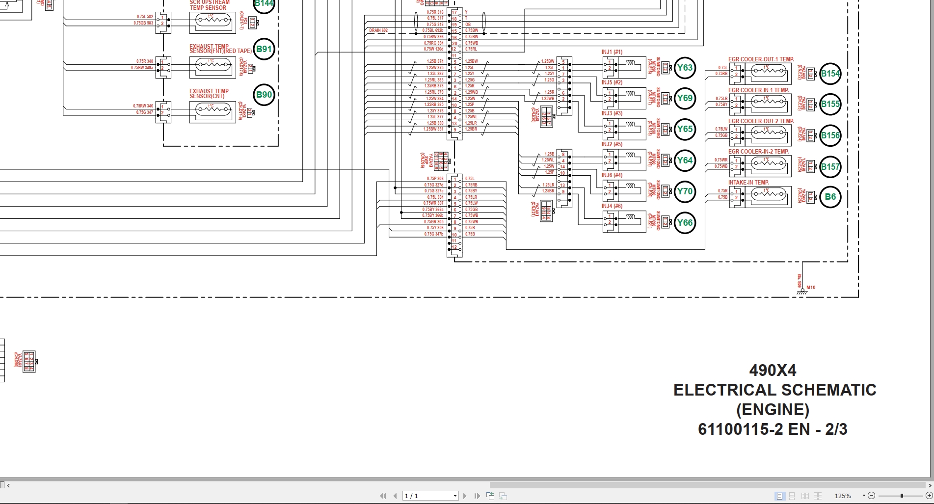 Link Belt Excavator 490X4 Hydraulic And Electrical Schematic (1)
