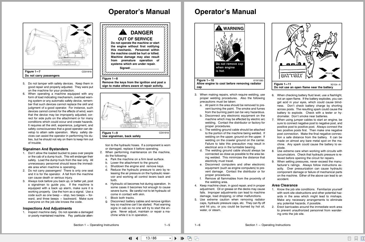 Link Belt Excavator 5800Q Operator Manual (2)
