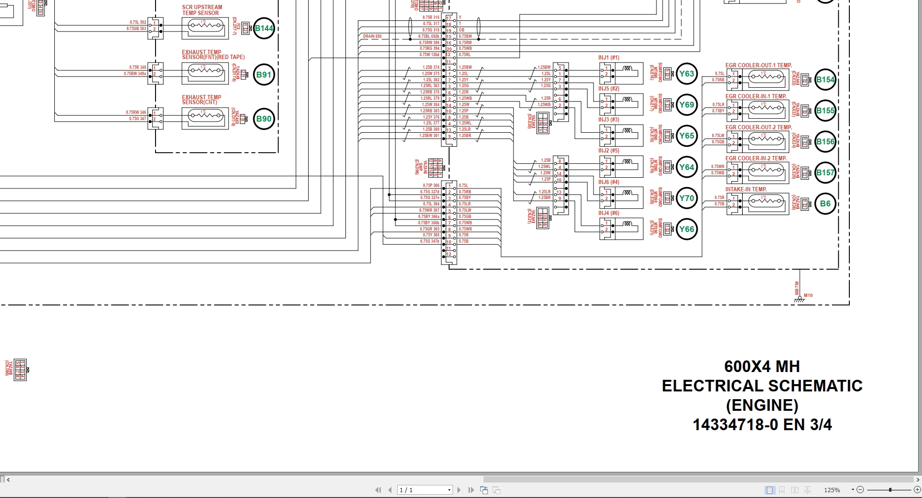 Link Belt Excavator 600X4 Hydraulic And Electrical Schematic (1)