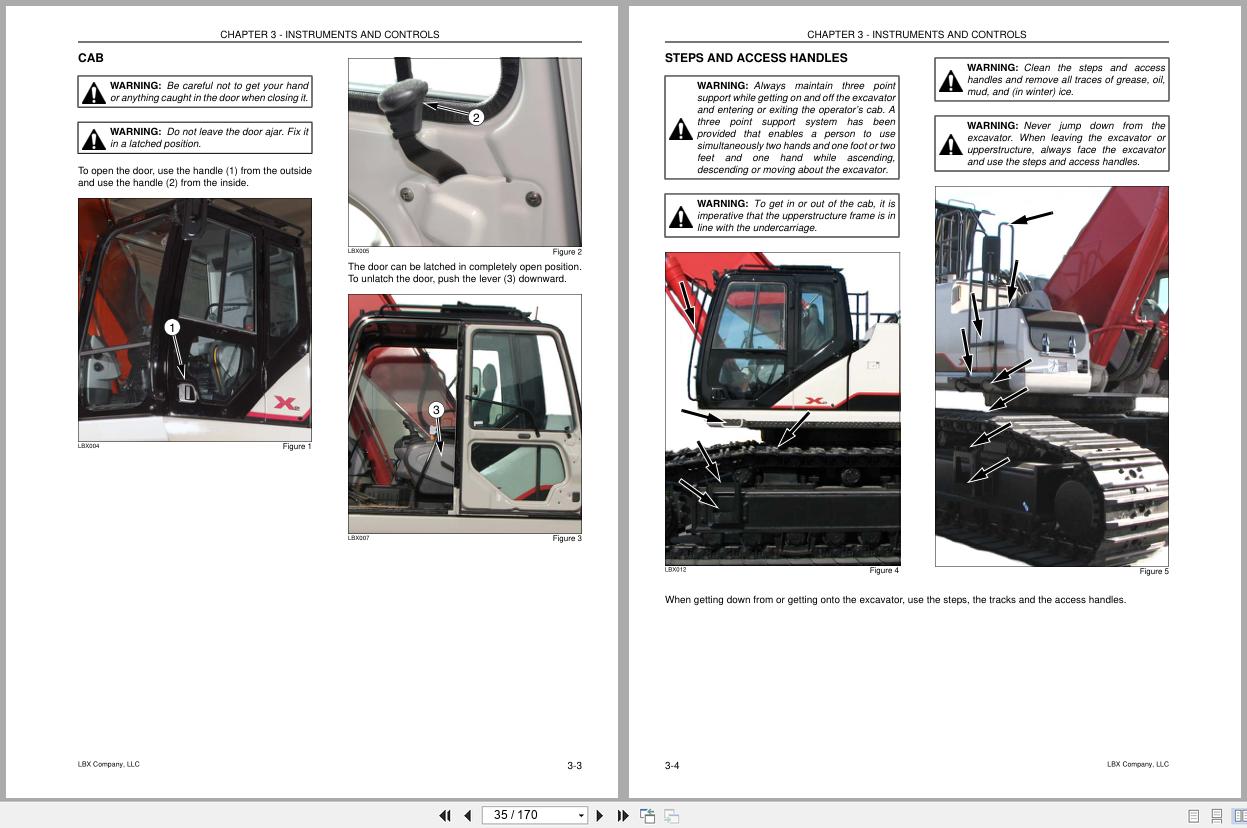 Link Belt Excavator 700X2 Operator Manual (2)