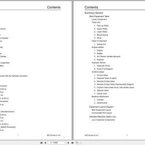 Link Belt Excavator 700X2 Shop Manual Hydraulic And Electrical Schematic (1)