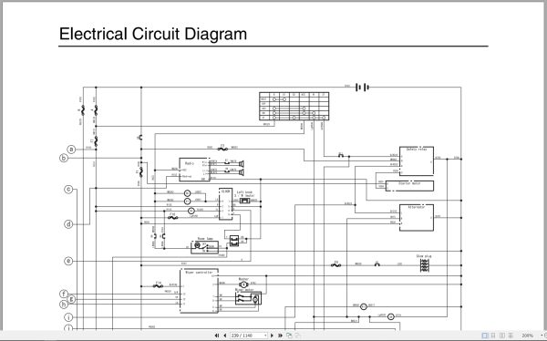 Link Belt Excavator 700X2 Shop Manual Hydraulic And Electrical Schematic (3)