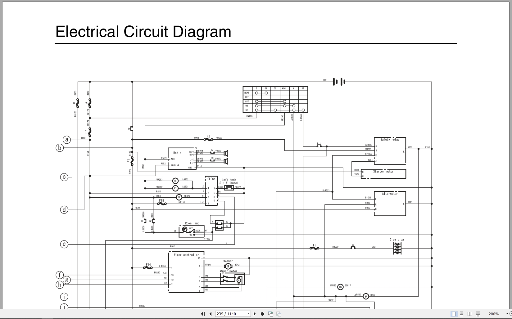 Link Belt Excavator 700X2 Shop Manual Hydraulic And Electrical Schematic (3)