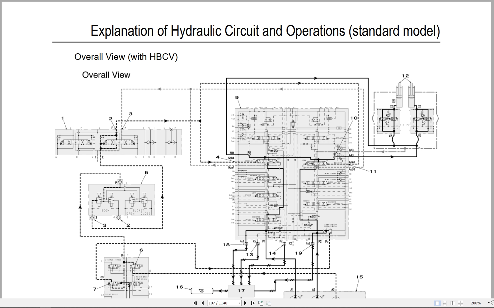Link Belt Excavator 700X2 Shop Manual Hydraulic And Electrical Schematic (4)