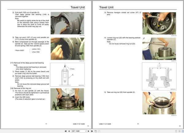 Link-Belt Excavator 75 Spin Ace Shop Manual Link Belt Excavator 75 Spin Ace Shop Manual (2)