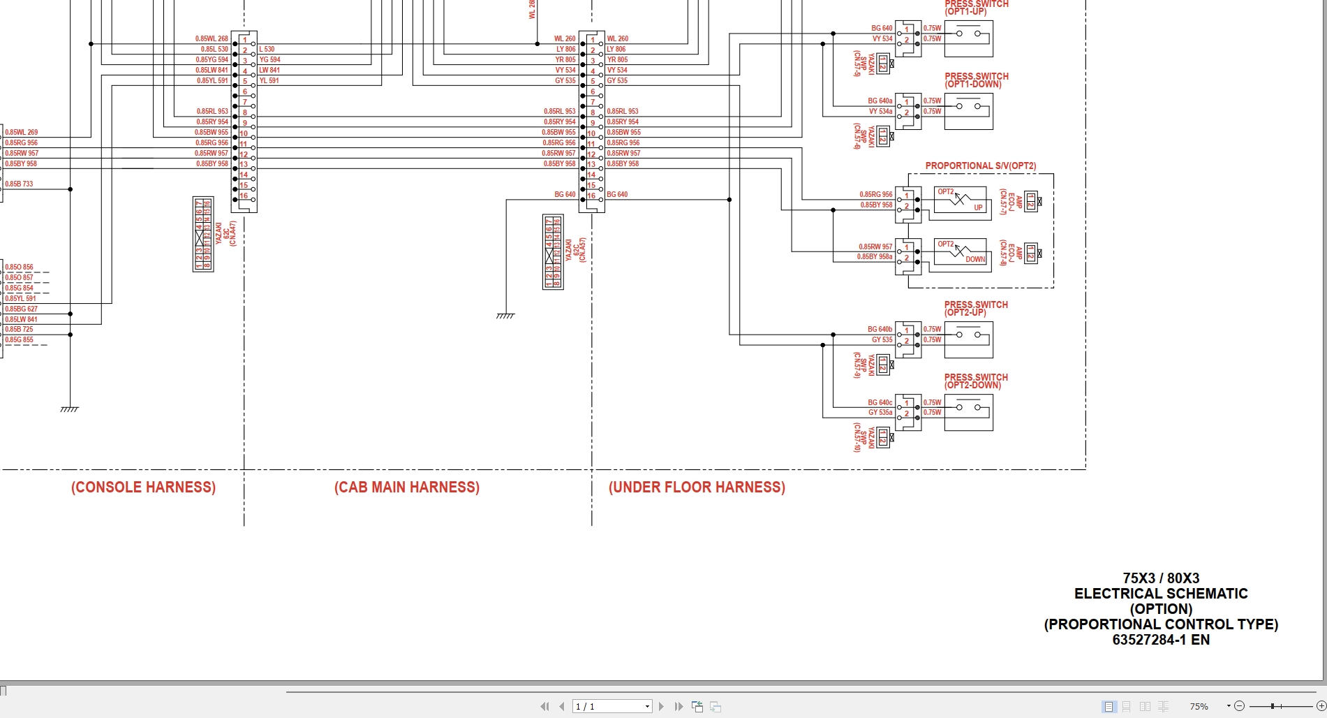 Link Belt Excavator 75X3 Service Manual Hydraulic And Electrical Schematic (3)