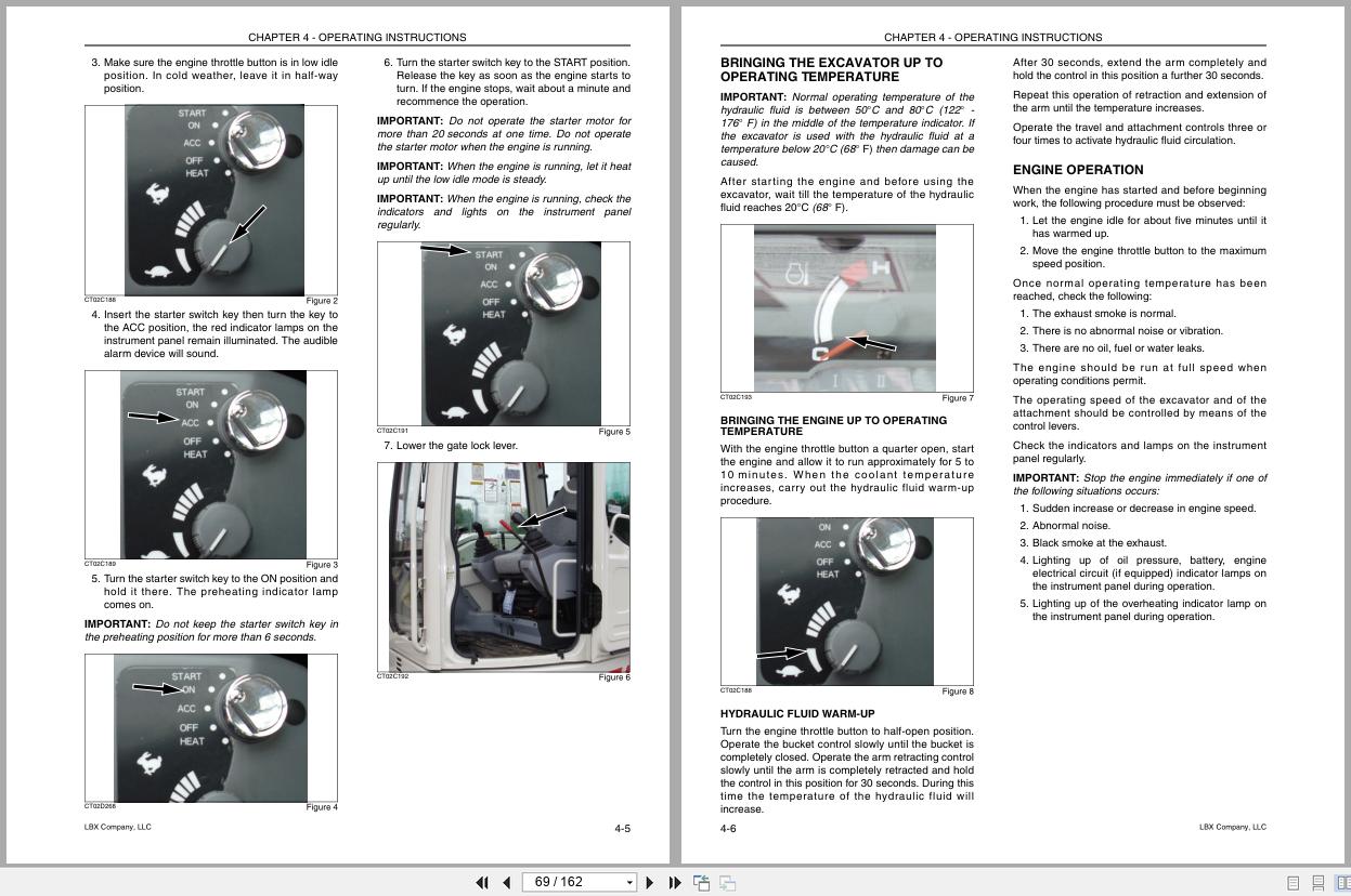 Link Belt Excavator 80 Spin Ace Interim Tier 4 Operator Manual (2)