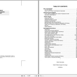 Link Belt Excavator 800LX Operator Manual (1)