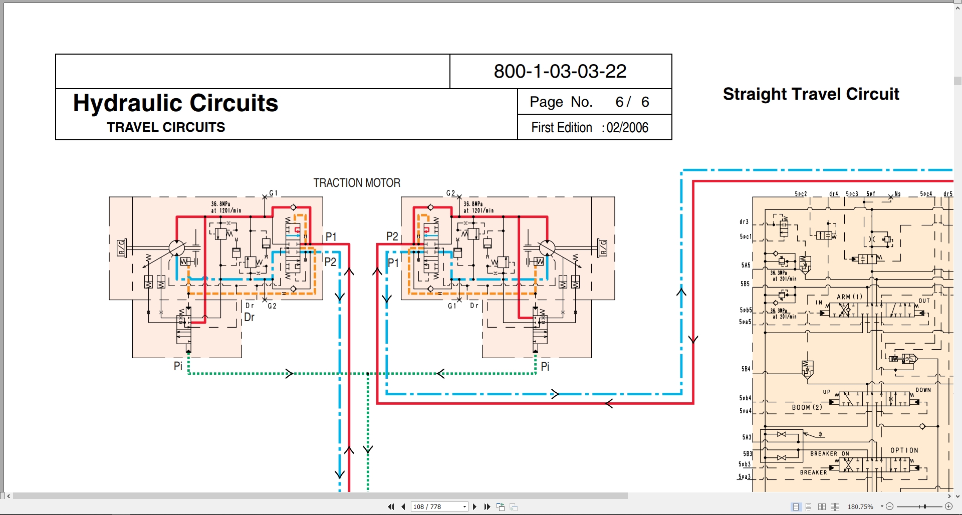 Link Belt Excavator 800LX Shop Manual Hydraulic And Electrical Schematic (3)