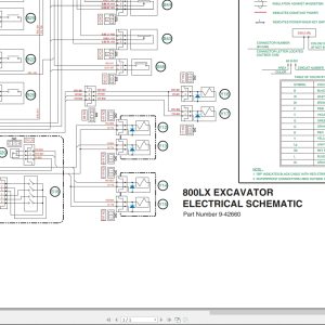 Link Belt Excavator 800Lx Shop Manual Hydraulic And Electrical Schematic (4)