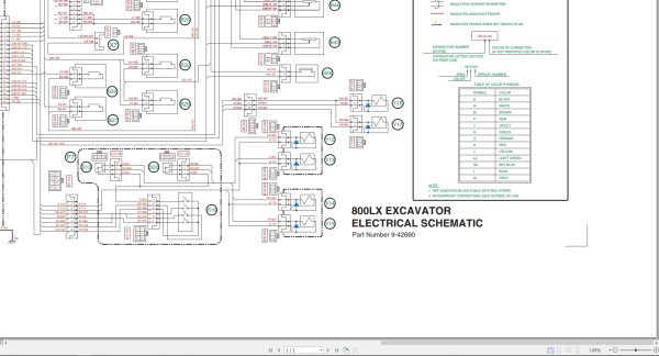 Link Belt Excavator 800Lx Shop Manual Hydraulic And Electrical Schematic (4)