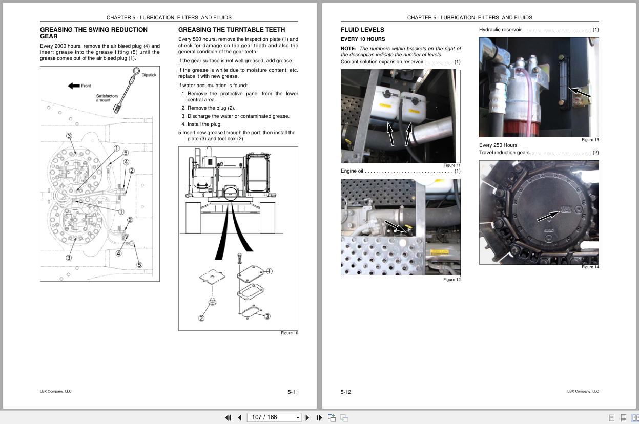 Link Belt Excavator 800X2 Operator Manual 2111 2010 (2)