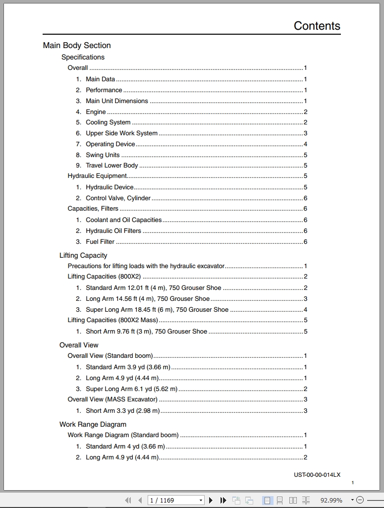Link Belt Excavator 800X2 Service Manual Hydraulic And Electrical Schematic (1)