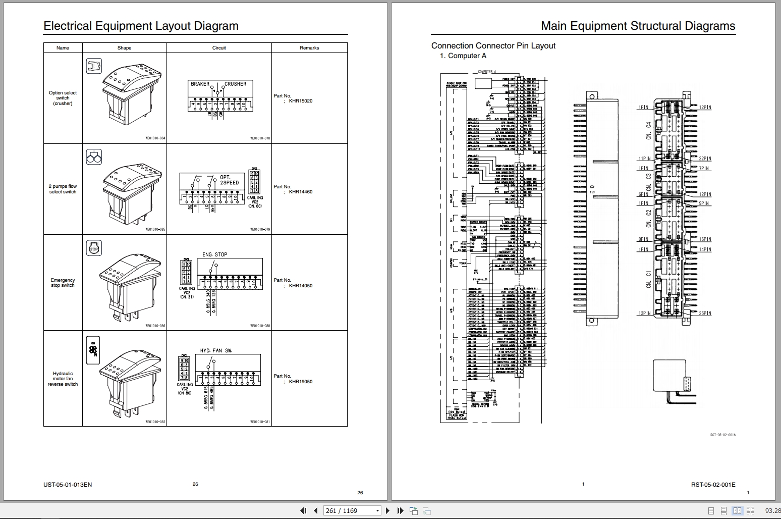 Link Belt Excavator 800X2 Service Manual Hydraulic And Electrical Schematic (3)