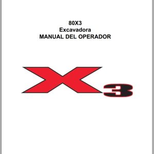 Link Belt Excavator 80X3 Operator Manual 80X3 OM LXG 00 ES (1)