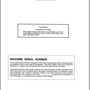 Link Belt Excavator LS 1600CII Operator Manual (1)