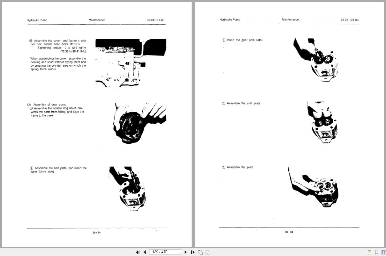 Link Belt Excavator LS 1600CII Shop Manual (2)