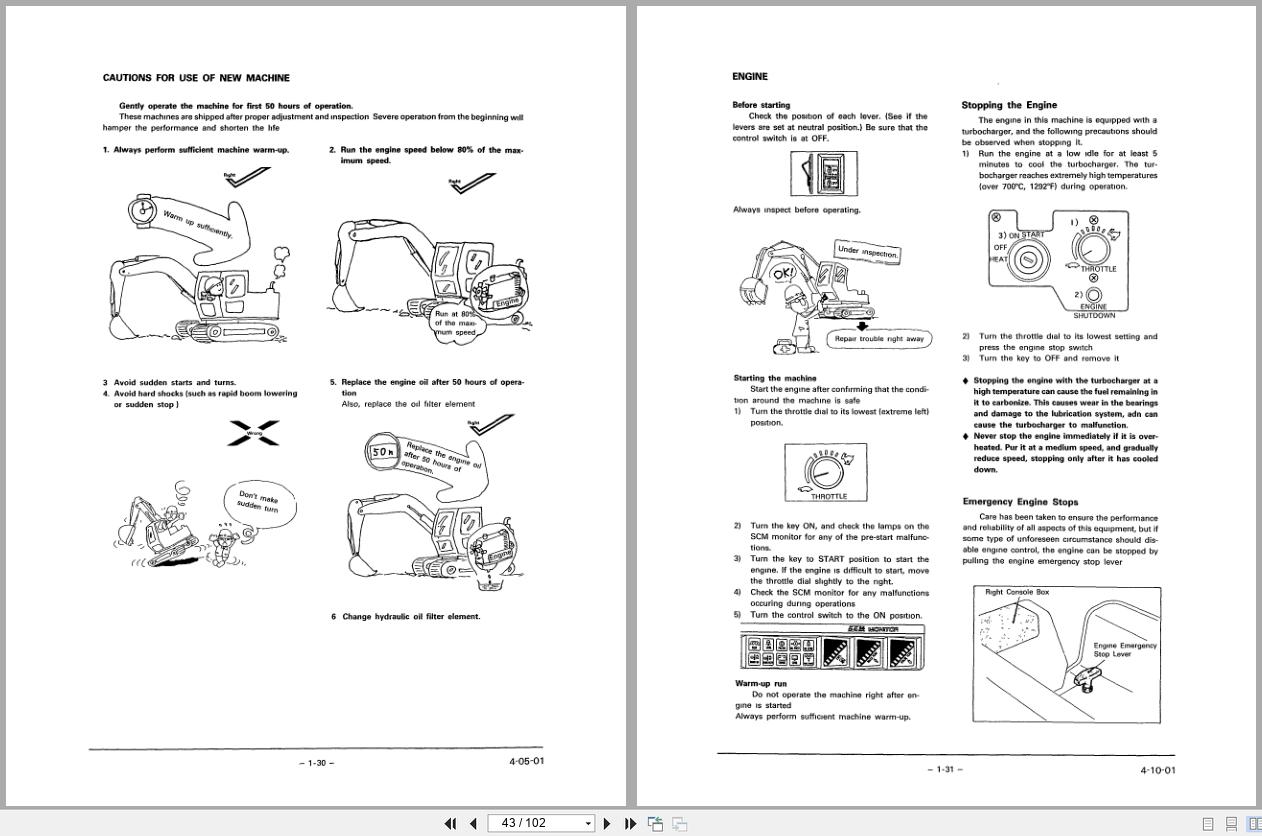 Link Belt Excavator LS 2650CII Operator Manual (2)