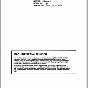 Link Belt Excavator Ls 2650Cii Shop Manual (1)
