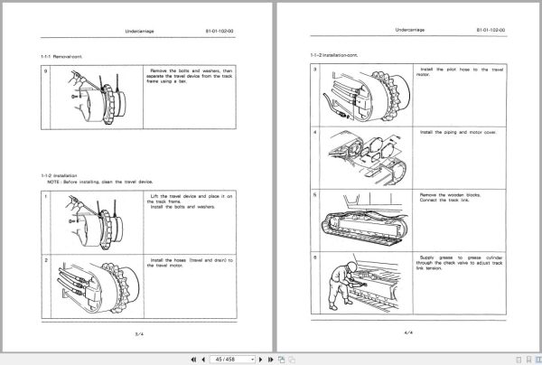 Link-Belt Excavator LS-2700CII Shop Manual Link Belt Excavator Ls 2700Cii Shop Manual (2)