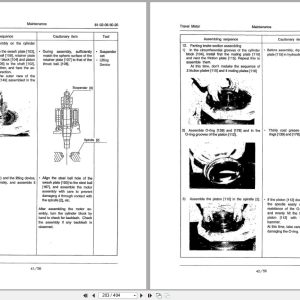 Link-Belt Excavator LS-3400CII Shop Manual Link Belt Excavator Ls 3400Cii Shop Manual (2)