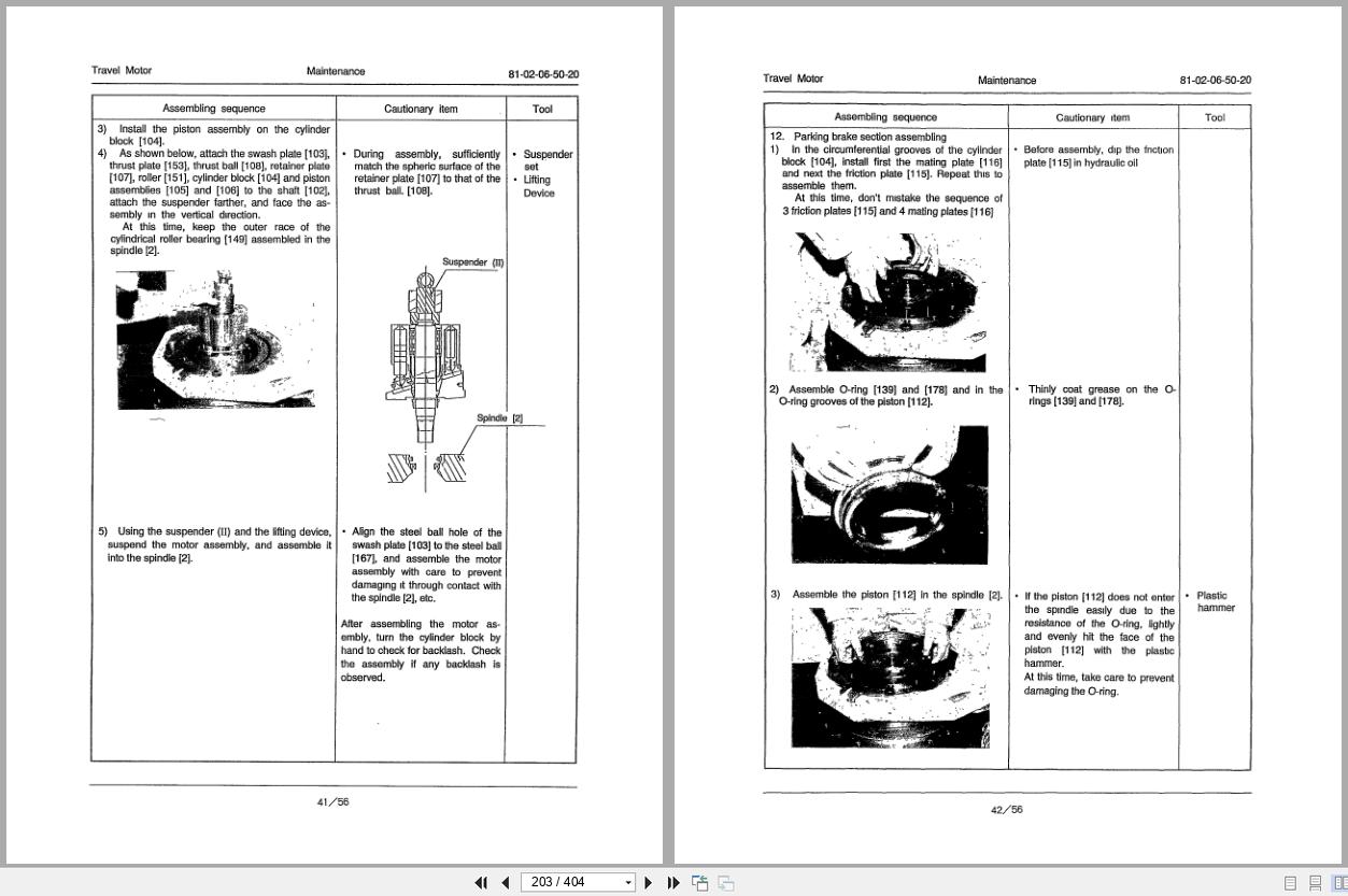 Link Belt Excavator LS 3400CII Shop Manual (2)