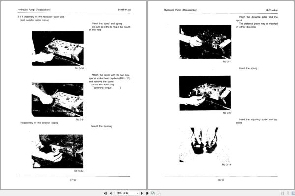 Link-Belt Excavator LS-4300CII Shop Manual Link Belt Excavator Ls 4300Cii Shop Manual (2)
