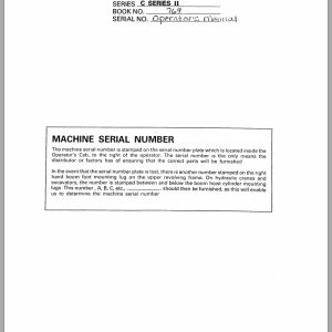 Link Belt Excavator LS 5800CII Operator Manual (1)