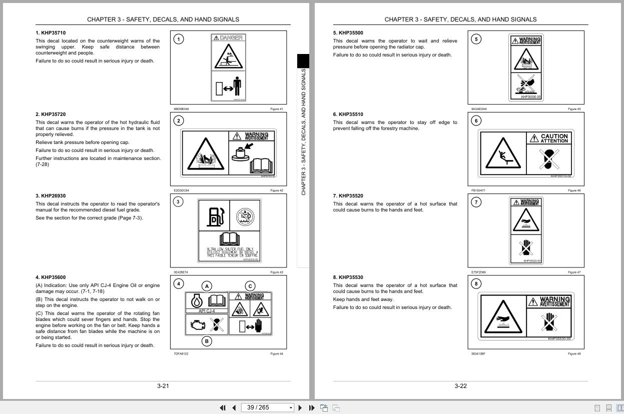 Link Belt Forestry Machine 4040 Operator Manual 290X4 TL OM LXG 10 2019 (2)