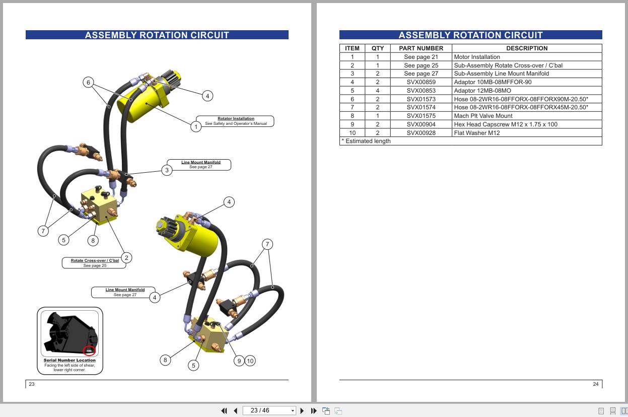 Link Belt Mobile Shear LXS 35R Parts Manual (2)