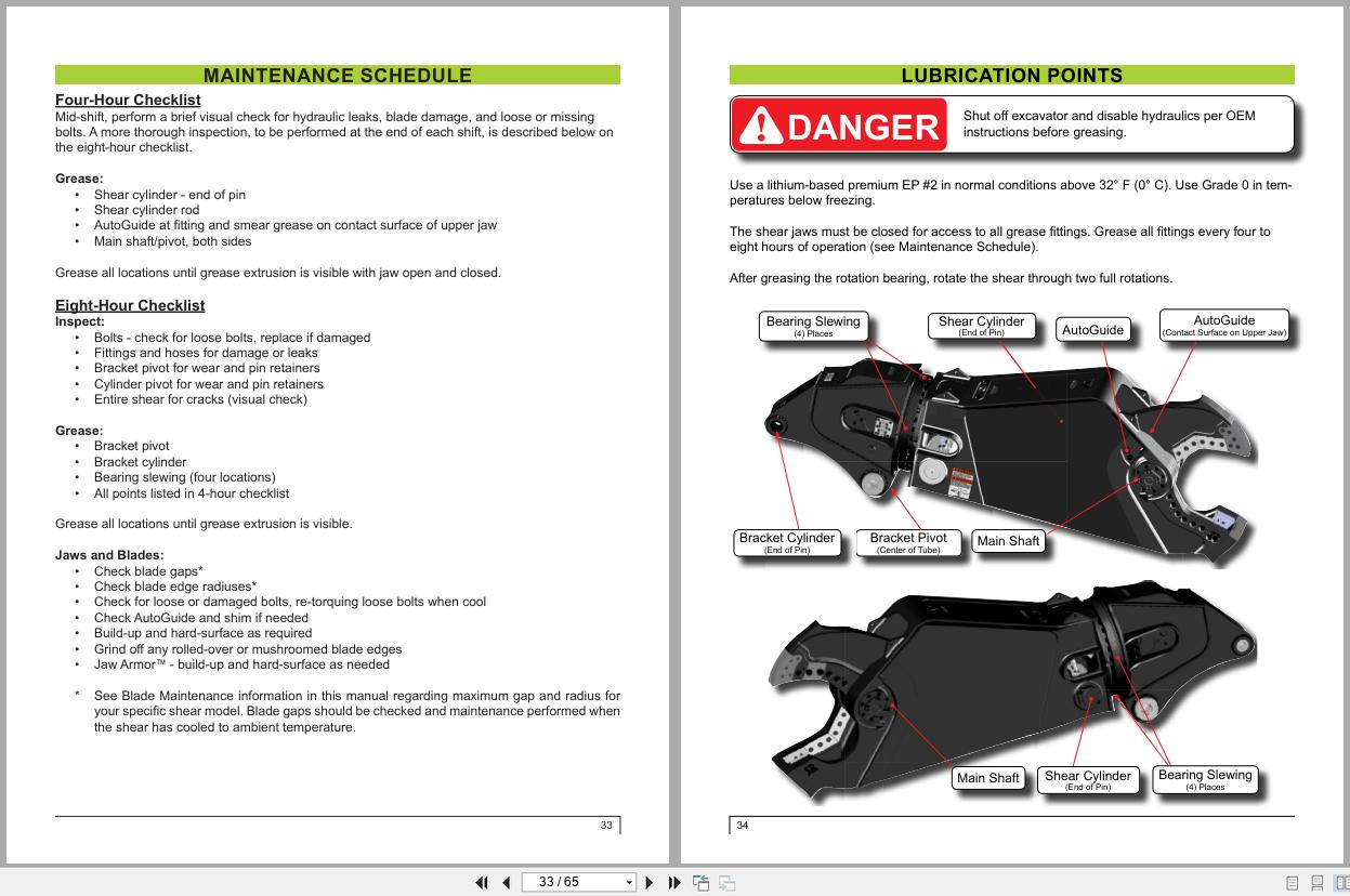 Link Belt Mobile Shear LXS Safety And Operator Manual (2)