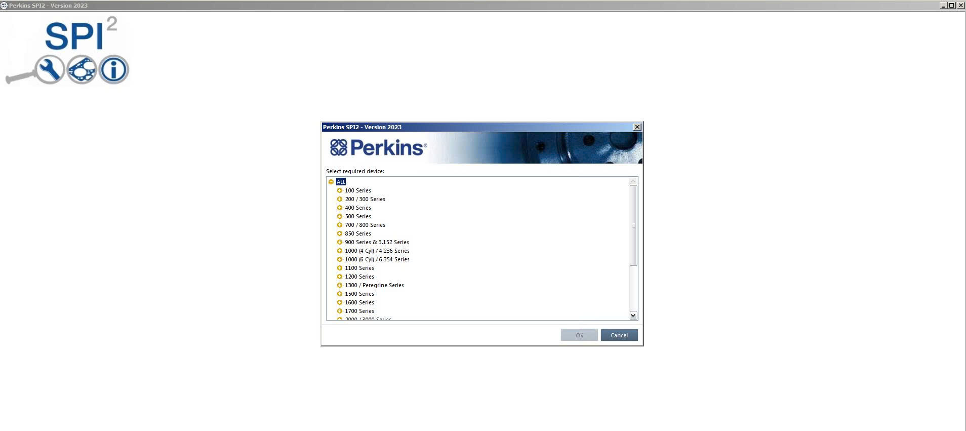 Perkins EPC SPI2 2023A Service Manual Parts Information System 5