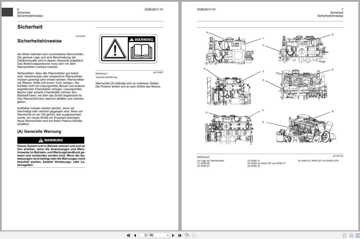 Perkins Engine 400 Series Operation And Maintenance Manual SGBU8311 01 2008 DE (2)