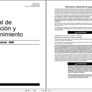 Perkins Engine 400 Series Operation And Maintenance Manual SSBU7992 01 2004 ES (1)