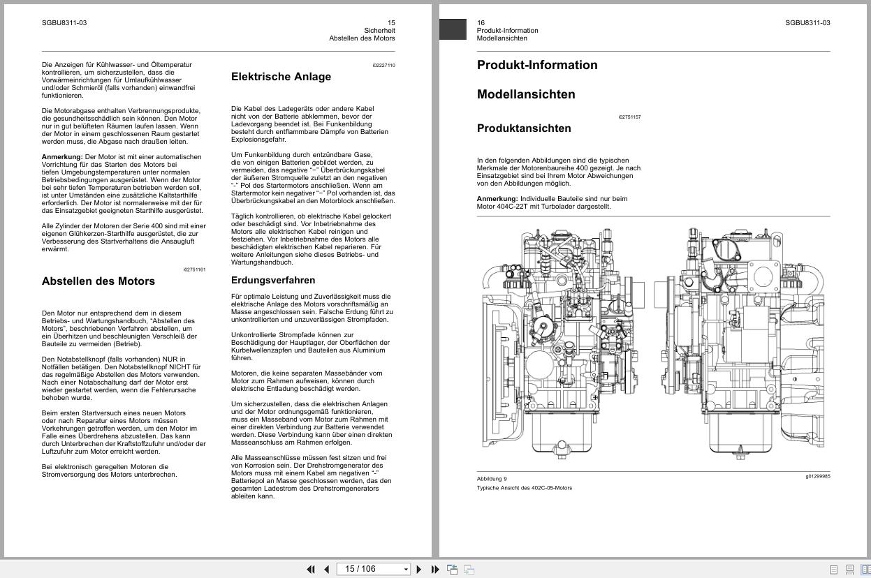 Perkins Engine 400A 400D Series Operation And Maintenance Manual SGBU8311 03 2012 DE (2)