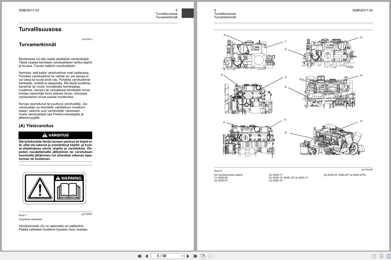 Perkins Engine 400A 400D Series Operation And Maintenance Manual SQBU8311 03 2012 FI (2)