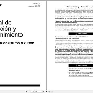 Perkins Engine 400A 400D Series Operation And Maintenance Manual SSBU8311 03 2012 ES (1)