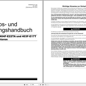 Perkins Engine 404F E22T 404F E22TA 403F E17T Operation And Maintenance Manual SGBU9075 01 2016 DE (1)