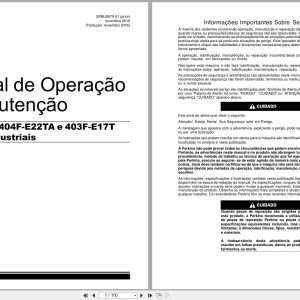Perkins Engine 404F E22T 404F E22TA 403F E17T Operation And Maintenance Manual SPBU9075 01 2016 PT (1)