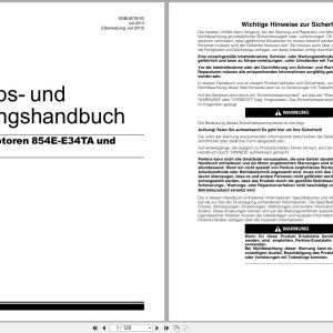 Perkins Engine 854E E34TA 854F E34T Operation And Maintenance Manual SGBU8726 02 2013 DE (1)