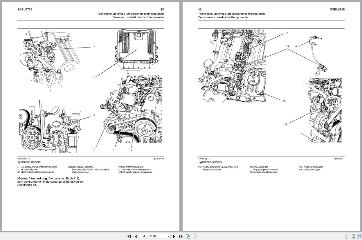 Perkins Engine 854E E34TA 854F E34T Operation And Maintenance Manual SGBU8726 02 2013 DE (2)