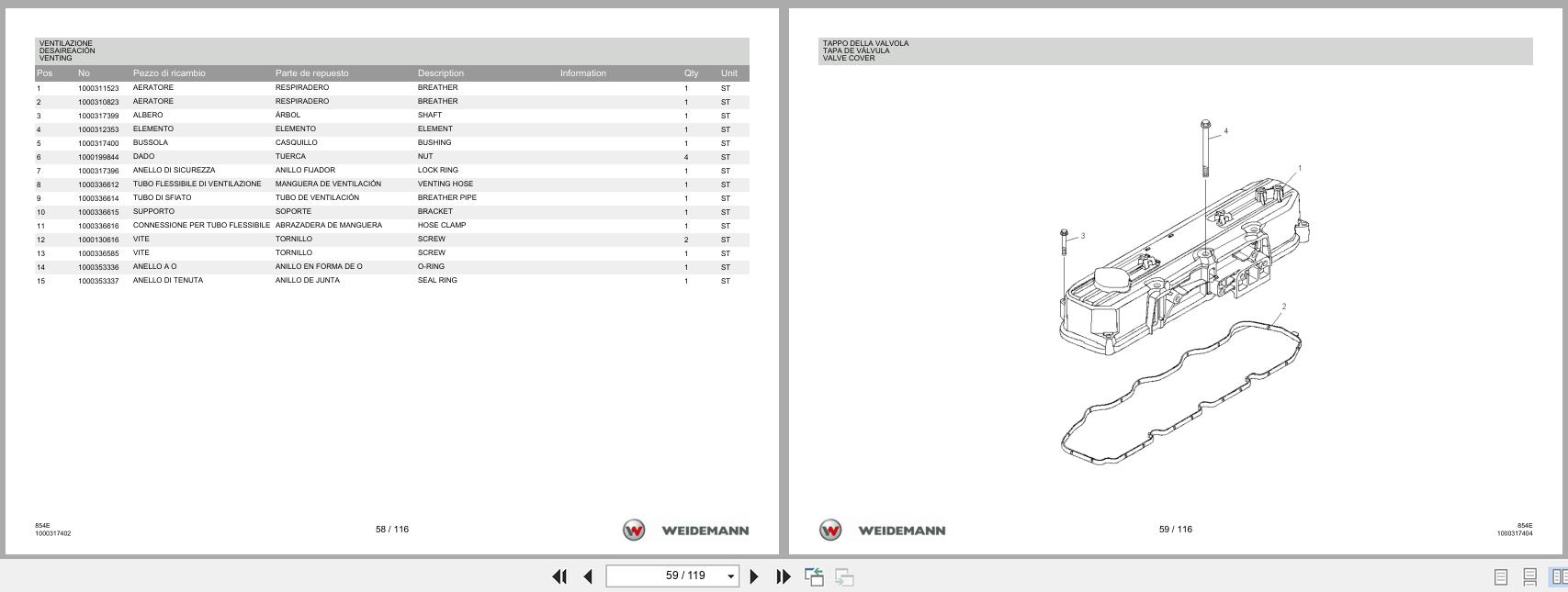 Perkins Engine 854E Spare Parts List 2014 IT ES EN (2)