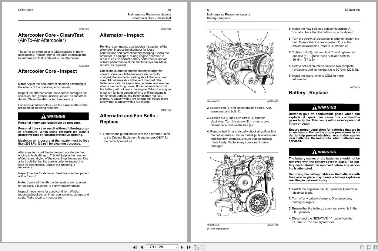 Perkins Engine 854F E34TA Operation And Maintenance Manual SEBU9068 2015 EN (2)